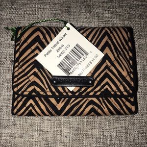 Vera Bradley Zebra Trifold Wallet